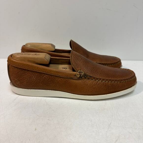 VERY GOOD Rancourt & Co. Dirigo Vintage Venetian Loafer Brown Buckaroo USA 7 main image 8